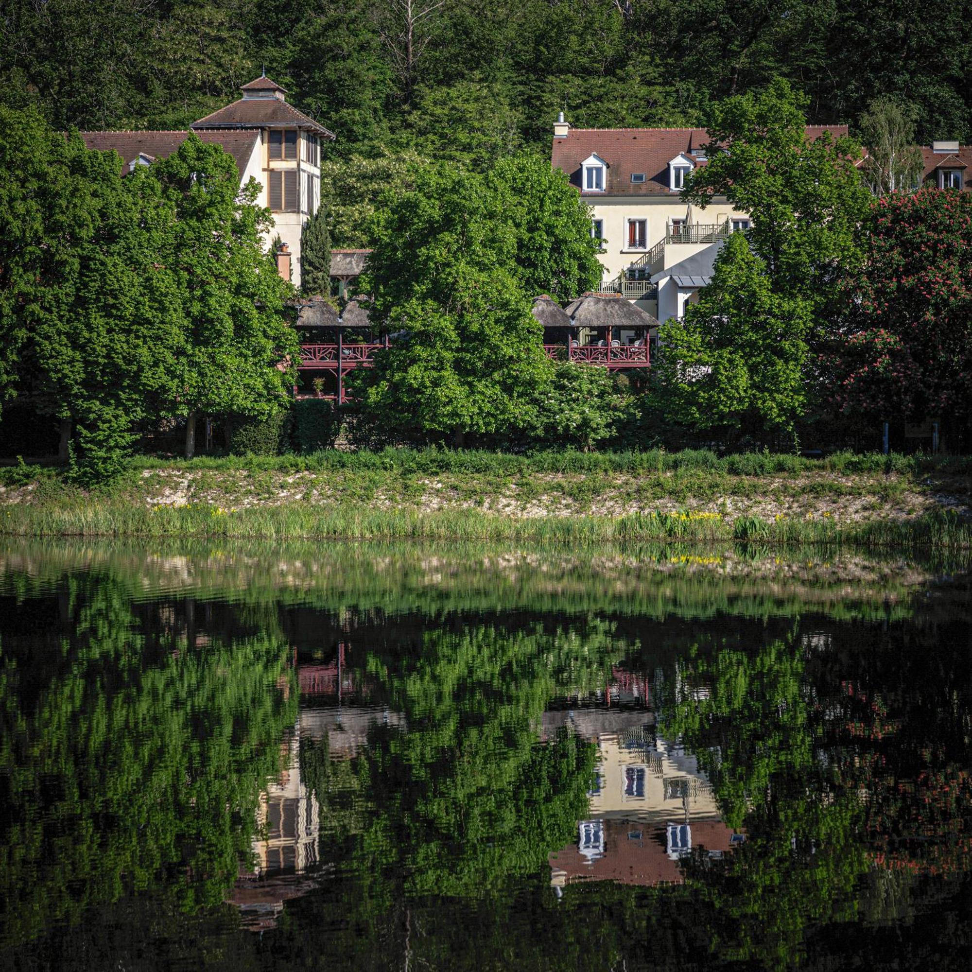 Les Etangs De Corot Hotel Ville-dʼAvray Eksteriør billede